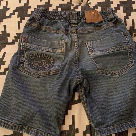 Catimini Boys denim shorts size 4 - Picture 2 of 6